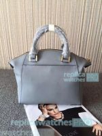 Top Knockoff Michael Kors Grey Genuine Leather Women‘s Dumpling bag